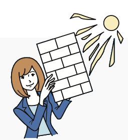 紫外線に強いタイル